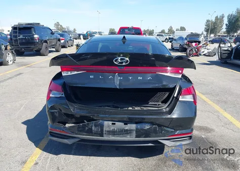 2022 Hyundai Elantra Sel from USA, damaged, VIN 5NPLS4AG0NH059697